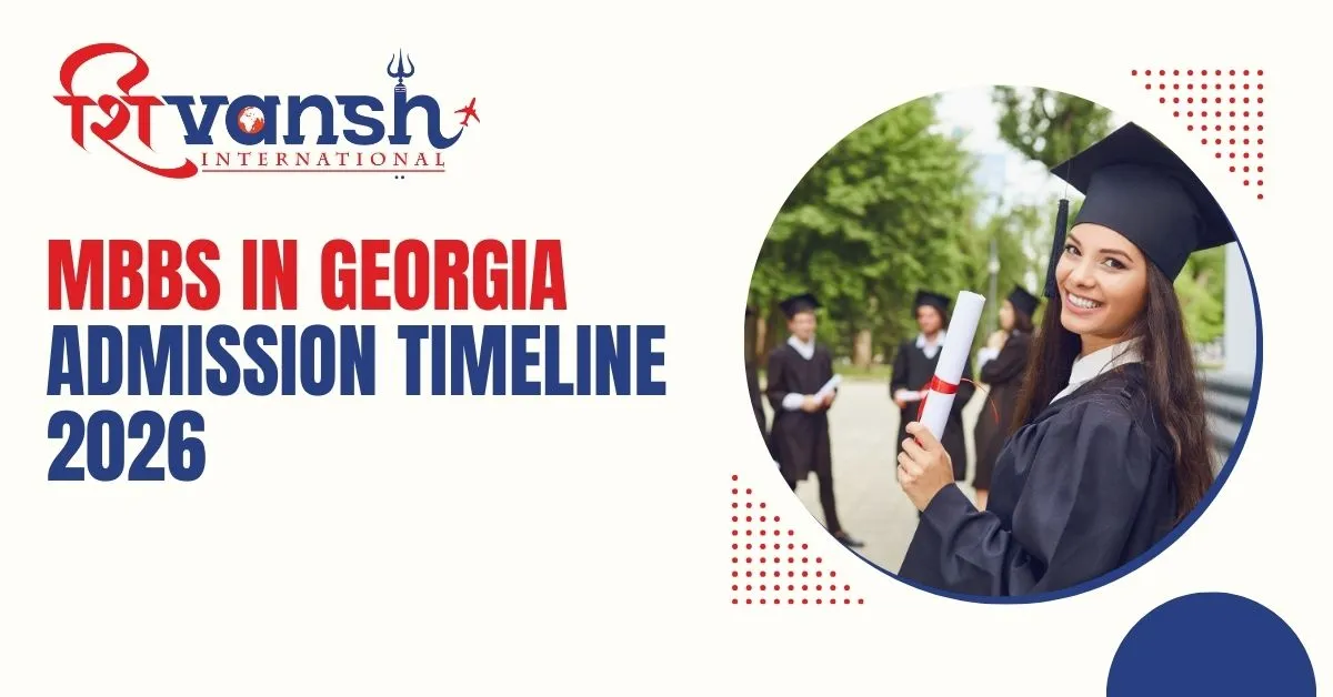 MBBS in Georgia Admission Timeline 2026