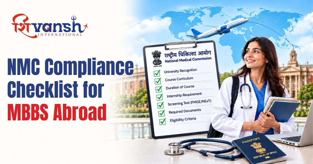 NMC Compliance Checklist for MBBS Abroad